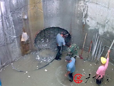 東莞厚街大道泥水平衡頂管工程