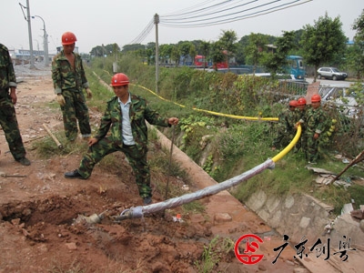 廣州地鐵煤氣管道頂管工程